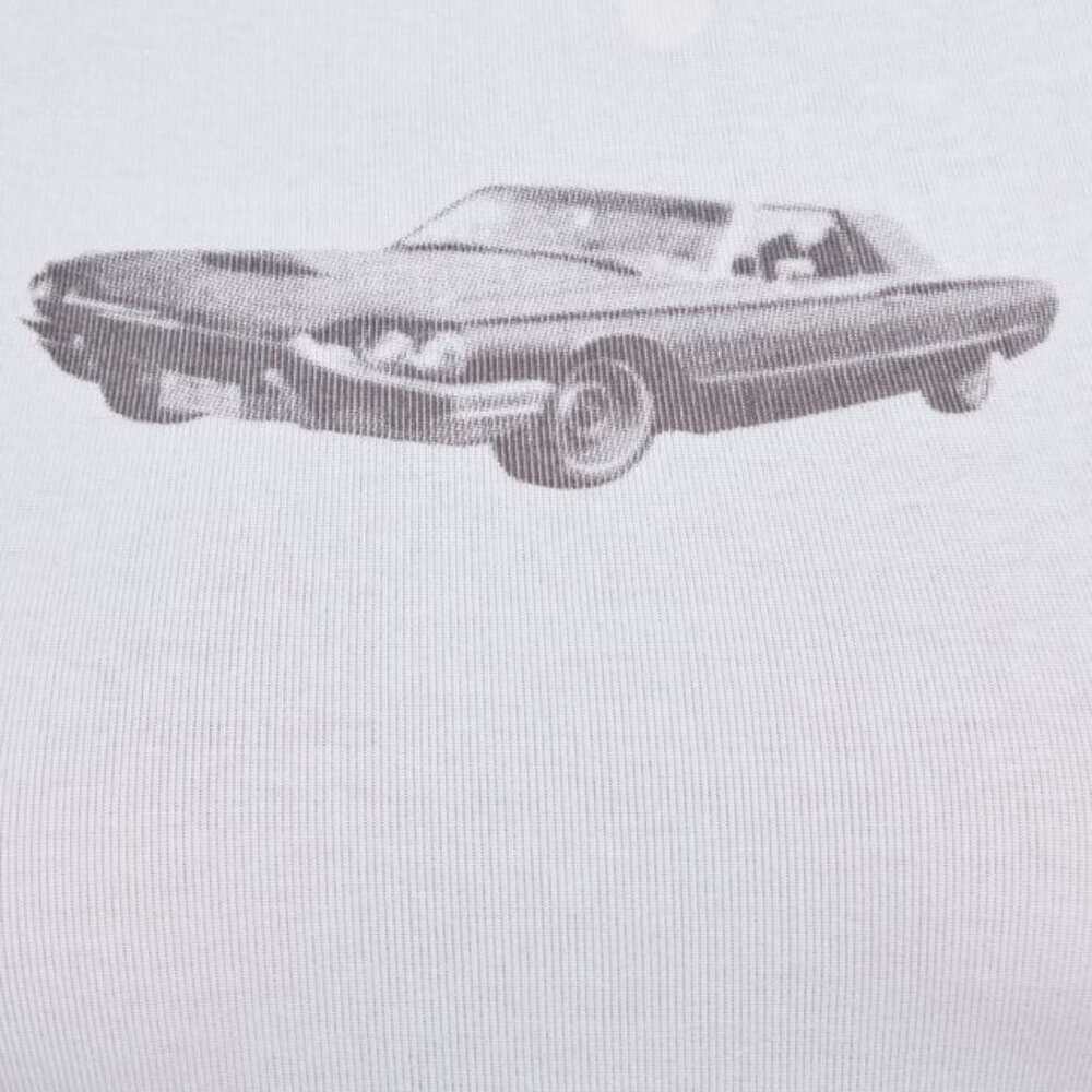 GARAGE STORMI TEE WITH CAR PRINT WHITE XS - Picture 2 of 2